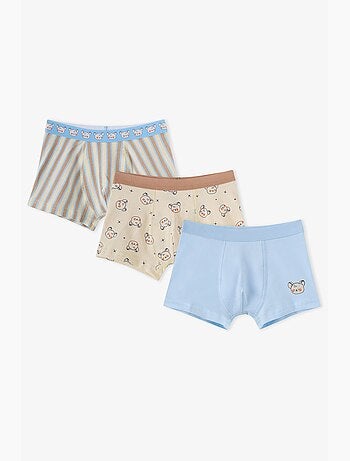 Boxer infantil cute animals de algodão penti