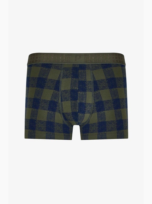 Boxer masculino aos quadrados penti - Kiabi