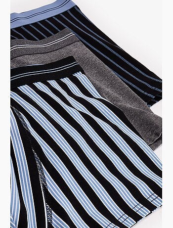 Boxer masculino às riscas penti