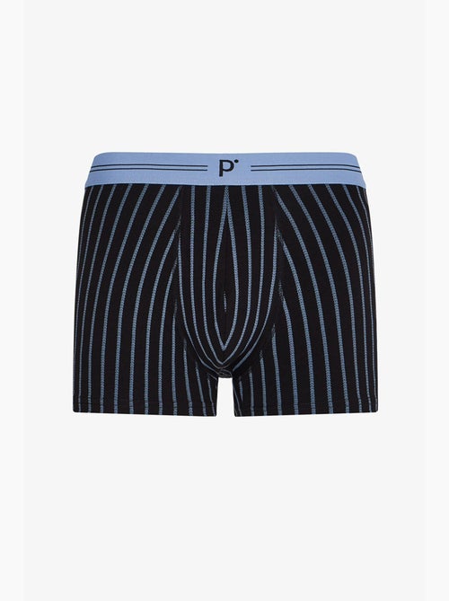 Boxer masculino às riscas penti - Kiabi