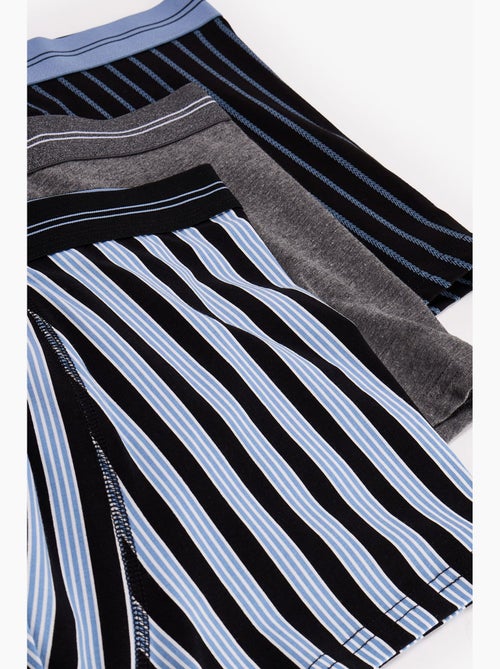 Boxer masculino às riscas penti - Kiabi