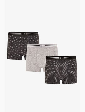 Boxer masculino darkmark com padrão de bolinhas penti