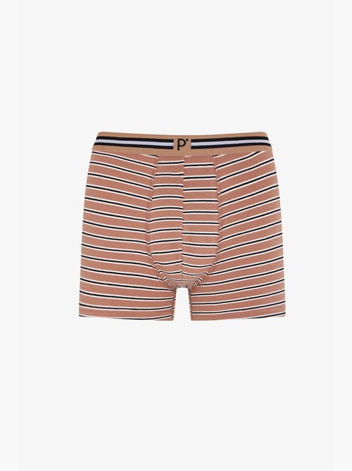 Boxer masculino ember às riscas penti - Kiabi