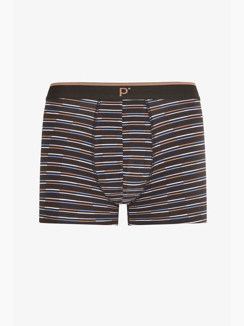 Boxer masculino tone às riscas penti - Kiabi