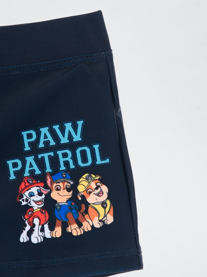 Boxer 'Patrulha Pata' liso Azul - Kiabi