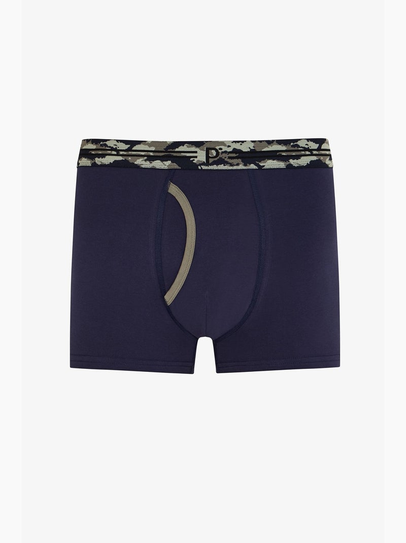 Boxer wildband masculino penti Verde/Azul/Rosa - Kiabi