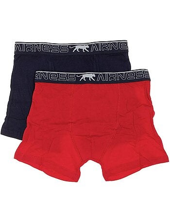 Boxers Airness para Menino - Pack 2 Unidades Vermelho/Azul-Marinho