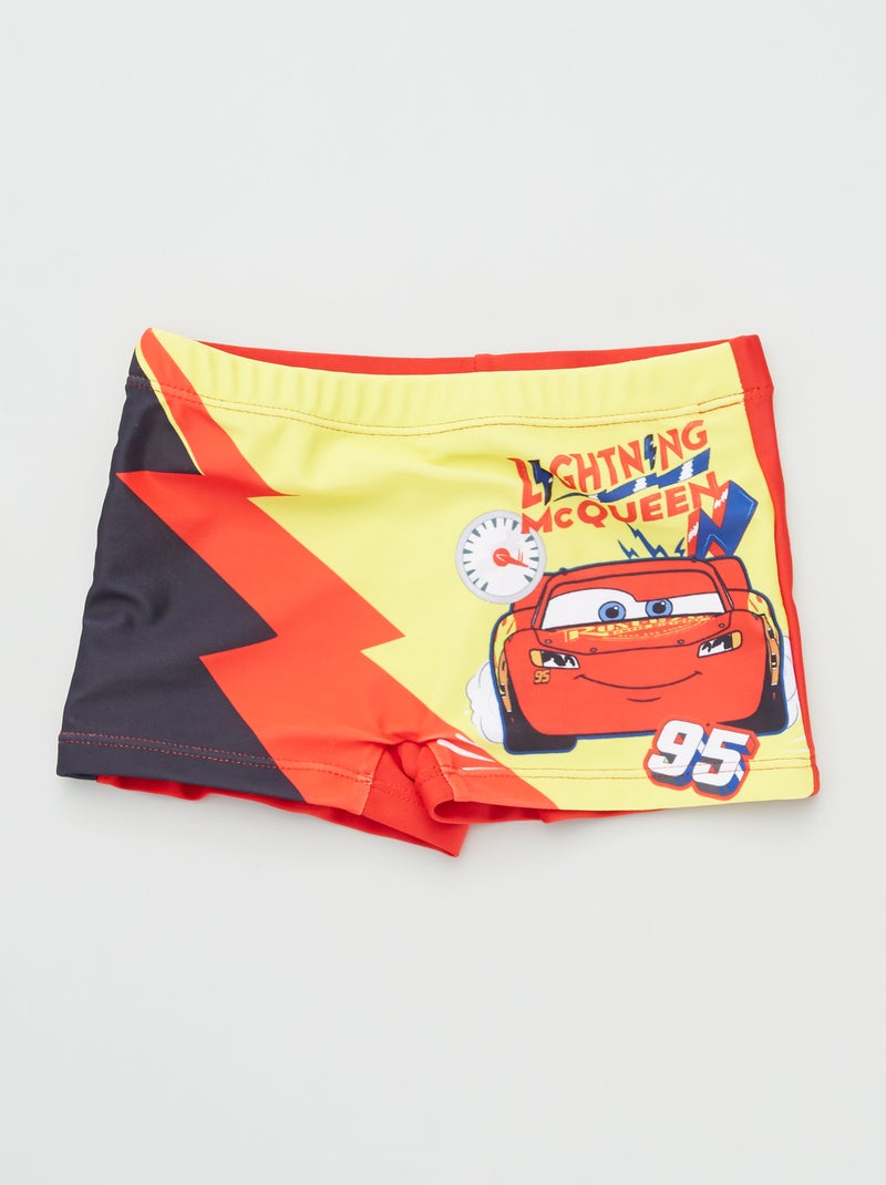 Boxers de banho 'Carros' Vermelho - Kiabi