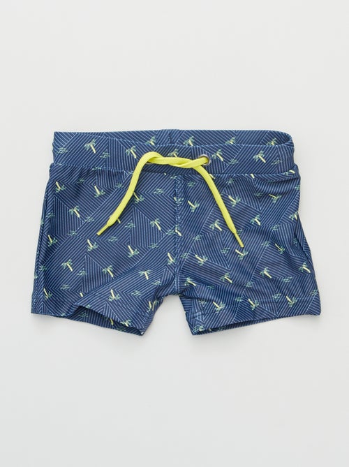 Boxers de banho estampados 'palmeiras' - Kiabi
