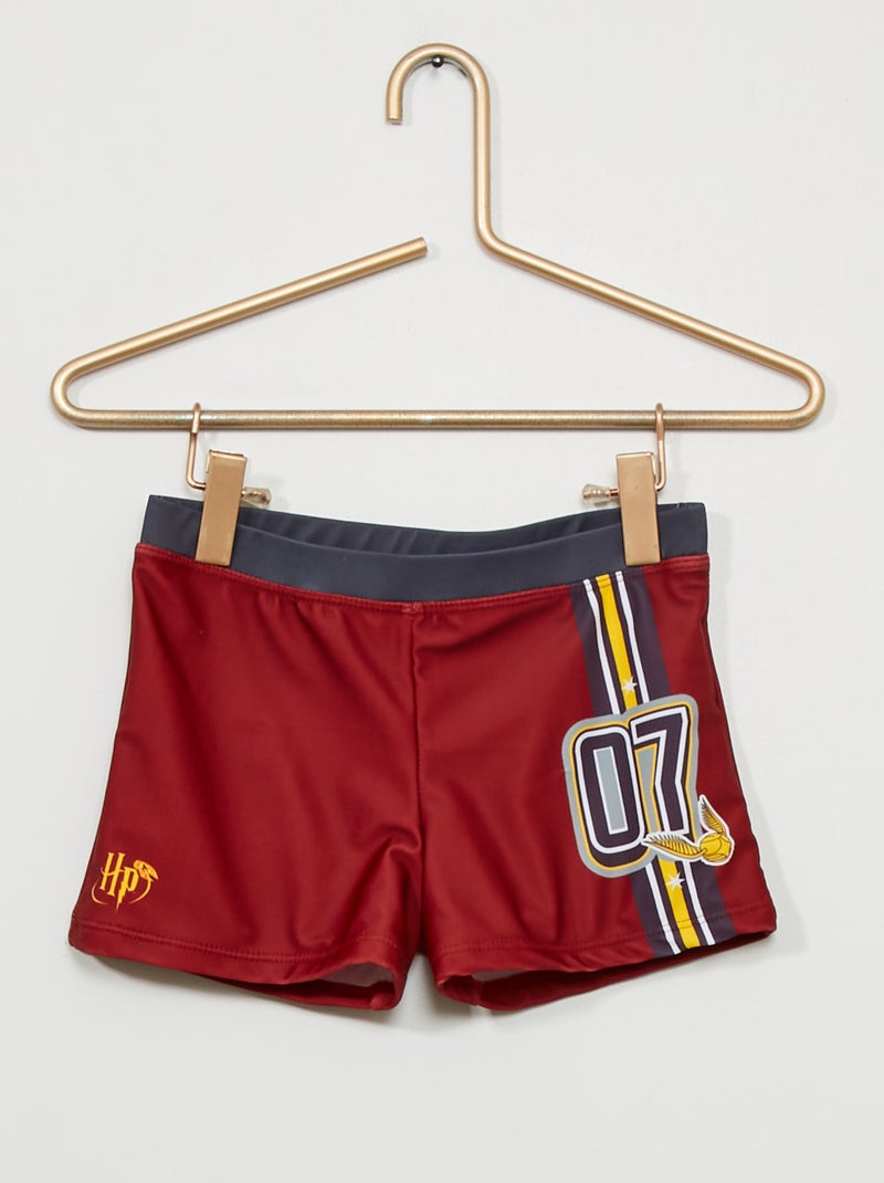 Boxers de banho 'Harry Potter' Vermelho - Kiabi