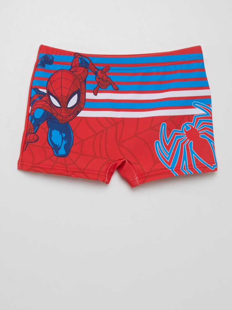 Boxers de banho 'Homem-Aranha' VERMELHO - Kiabi