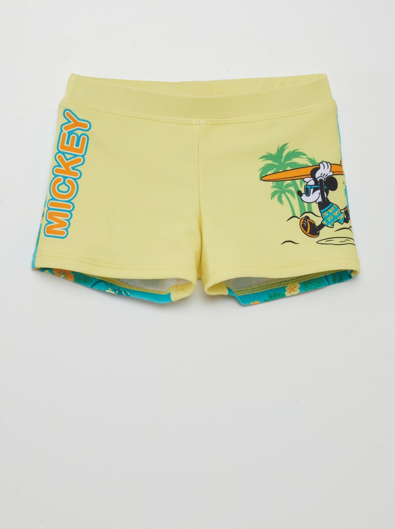 Boxers de banho 'Mickey' AMARELO - Kiabi