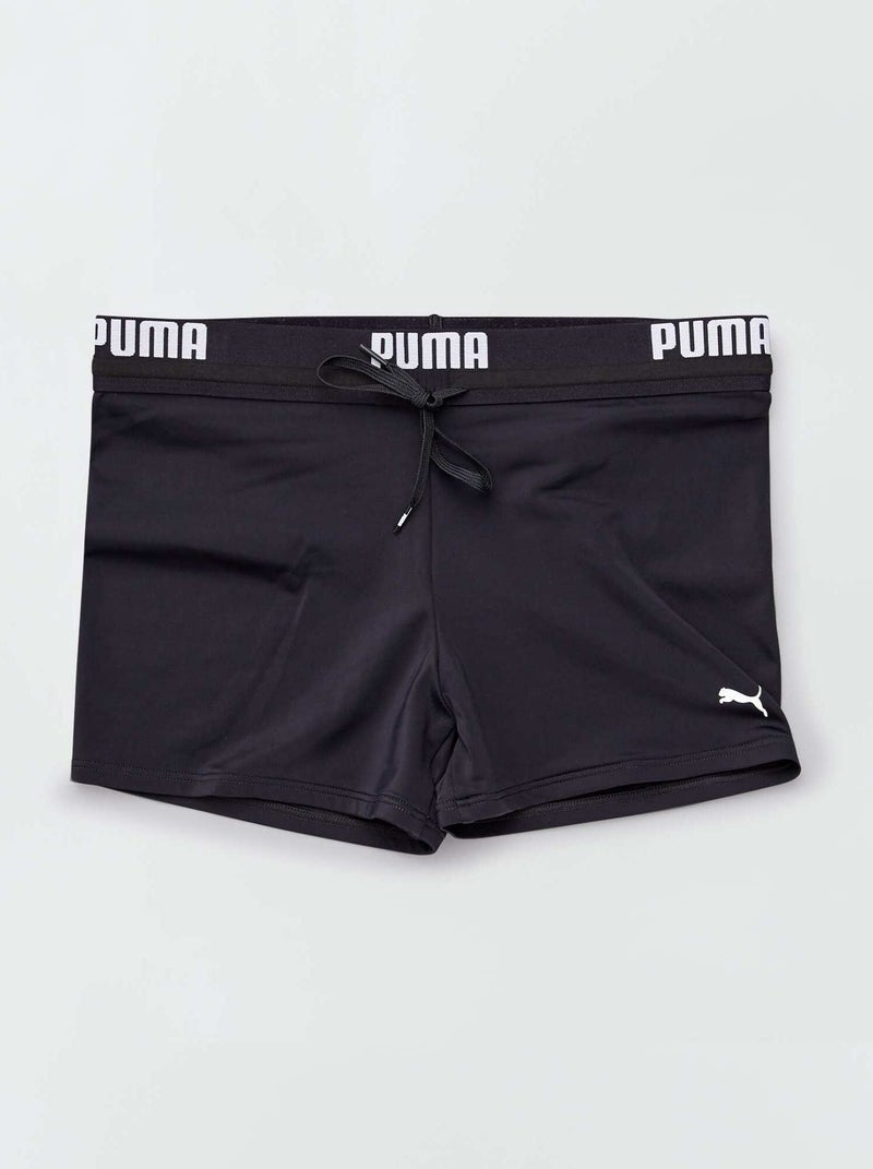 Boxers de banho 'Puma' com cinto com logótipo PRETO - Kiabi