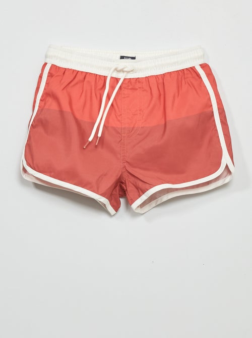 Boxers de banho tricolores - Kiabi