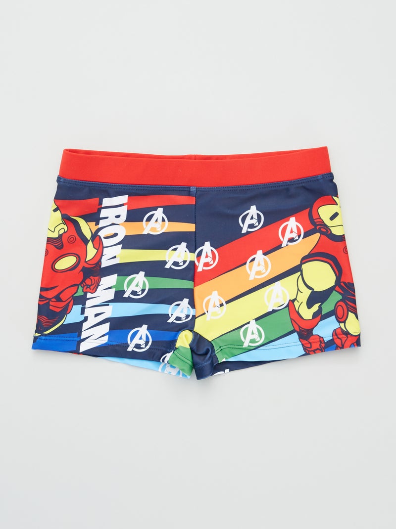 Boxers de banho 'Vingadores' Vermelho - Kiabi