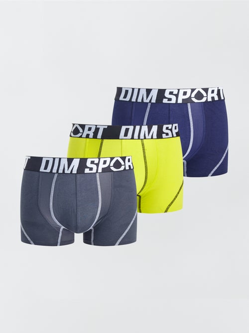 Boxers 'DIM' com apoio reforçado - Lote de 3 - Kiabi