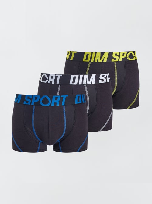 Boxers 'DIM' com apoio reforçado - Lote de 3 - Kiabi