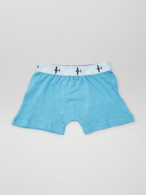 Boxers lisos - lote de 3 - Kiabi