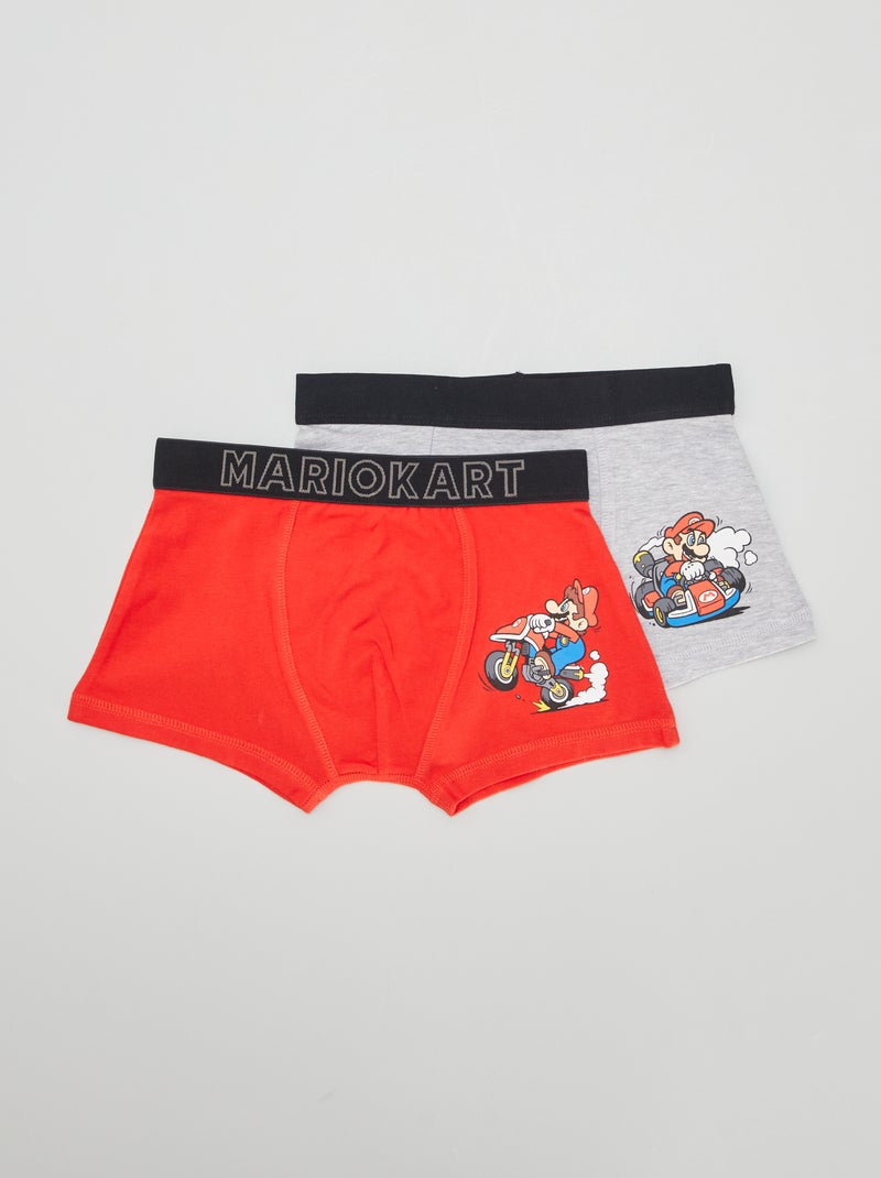 Boxers 'Mario'  - Lote de 2 CINZA - Kiabi