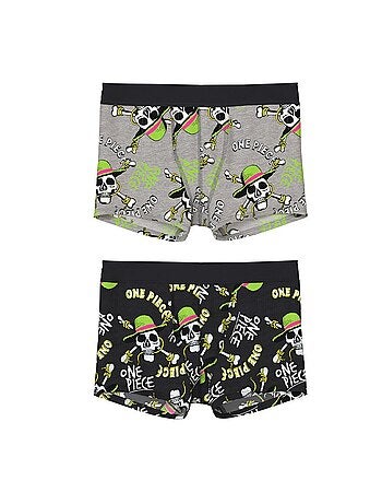 Boxers Name it Jeff para Rapaz - Preto/Cinzento