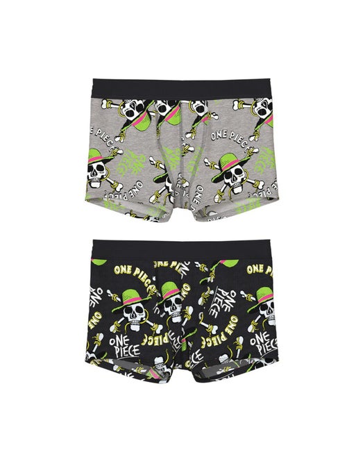 Boxers Name it Jeff para Rapaz - Preto/Cinzento - Kiabi Boxers Name it Jeff para Rapaz - Preto/Cinzento - Kiabi