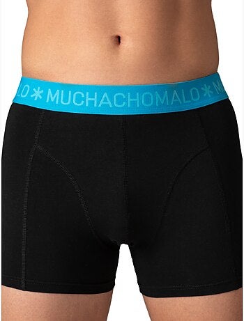 Boxers pack de 12 em algodão premium Muchachomalo conforto respirável e ajuste perfeito