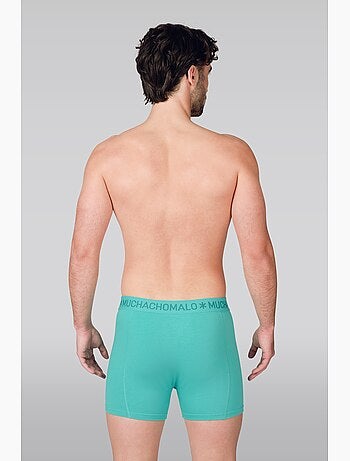 Boxers pack de 12 em algodão premium Muchachomalo conforto respirável e ajuste perfeito
