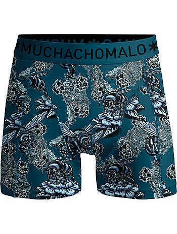 Boxers pack de 12 em algodão premium Muchachomalo conforto respirável e ajuste perfeito