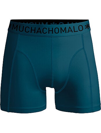 Boxers pack de 12 em algodão premium Muchachomalo conforto respirável e ajuste perfeito