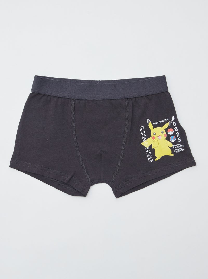 Boxers 'Pokémon' - lote de 2 CINZA - Kiabi