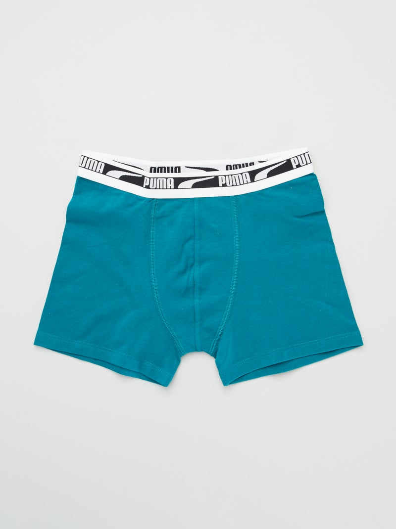 Boxers 'Puma'  - Lote de 2 VERDE - Kiabi