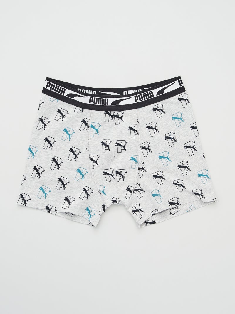 Boxers 'Puma'  - Lote de 2 VERDE - Kiabi