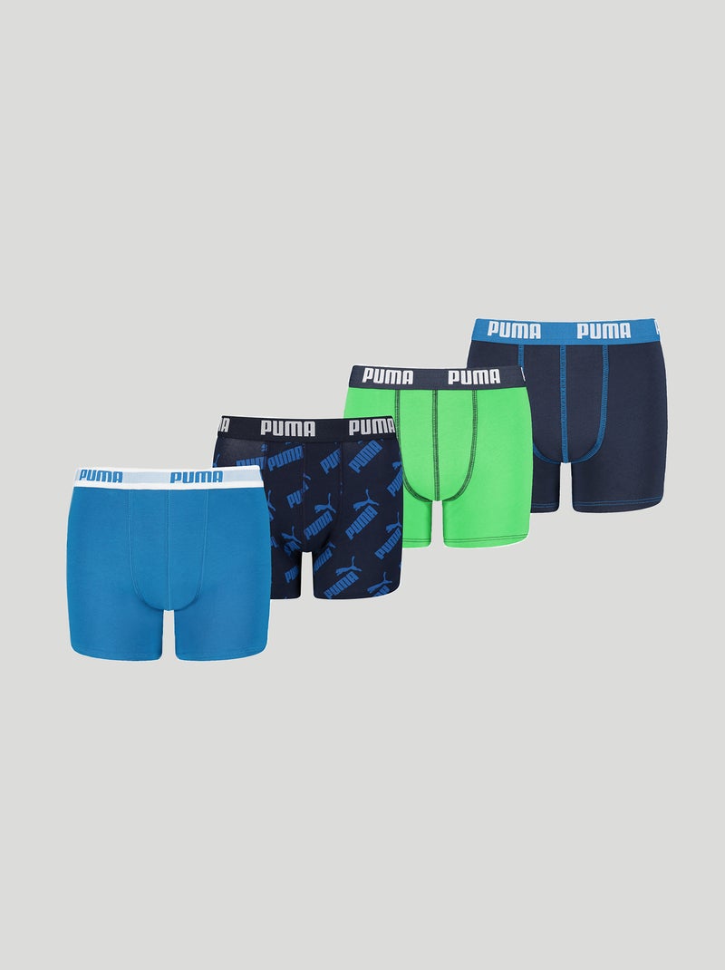 Boxers 'Puma'  - Lote de 4 AZUL - Kiabi