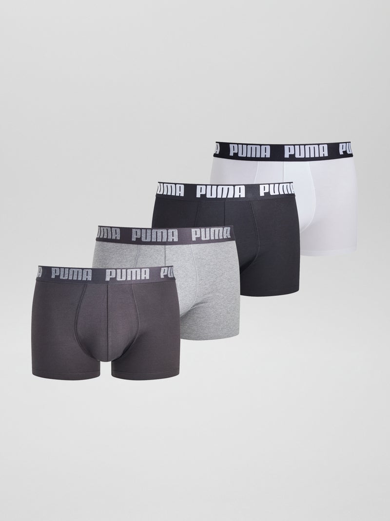 Boxers 'Puma'  - Lote de 4 BRANCO - Kiabi