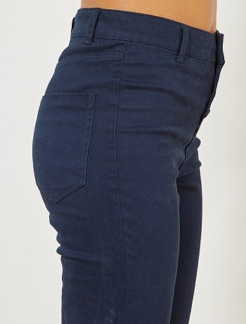 Braguilha skinny com botões - Kiabi