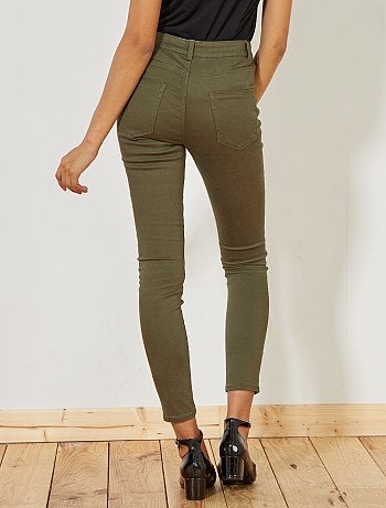 Braguilha skinny com botões - Kiabi