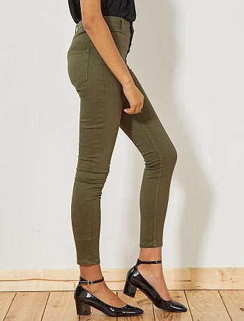 Braguilha skinny com botões - Kiabi