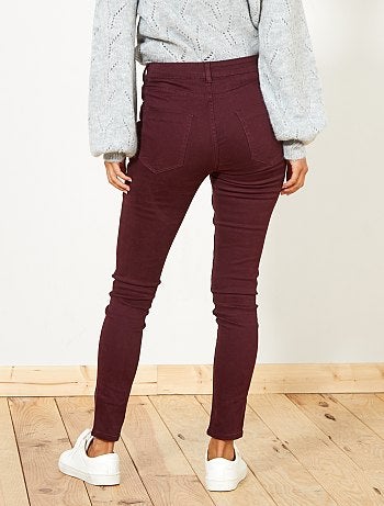 Braguilha skinny com botões - Kiabi