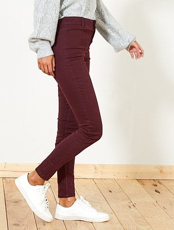 Braguilha skinny com botões - Kiabi