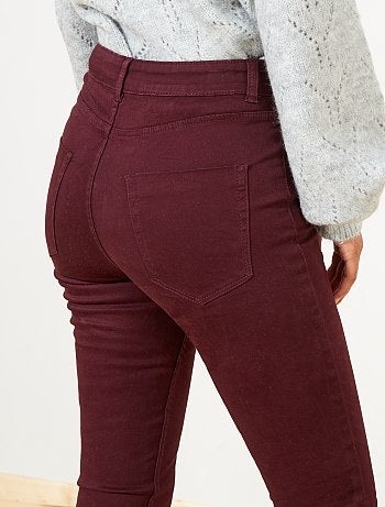 Braguilha skinny com botões - Kiabi