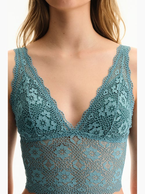 Bralette de renda feminina penti - Kiabi