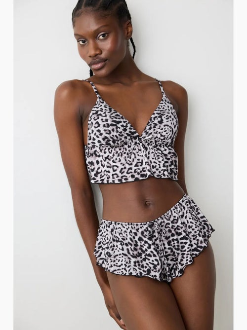 Bralette leopard mulher penti - Kiabi