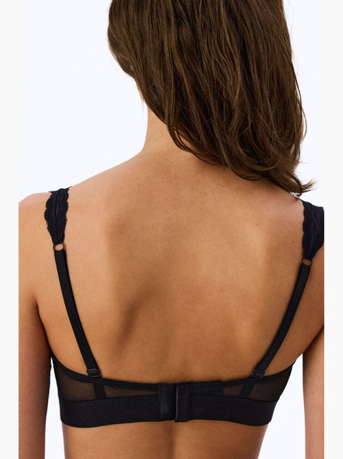 Bralette triangular feminino almofadado penti - Kiabi Bralette triangular feminino almofadado penti - Kiabi