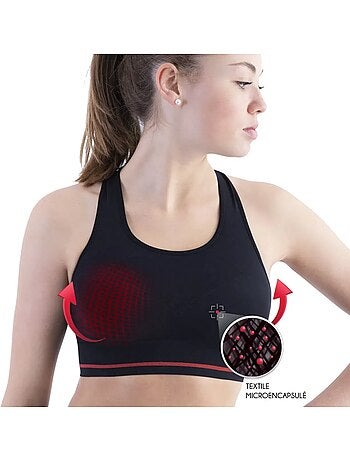 Brassière running com suporte moderado