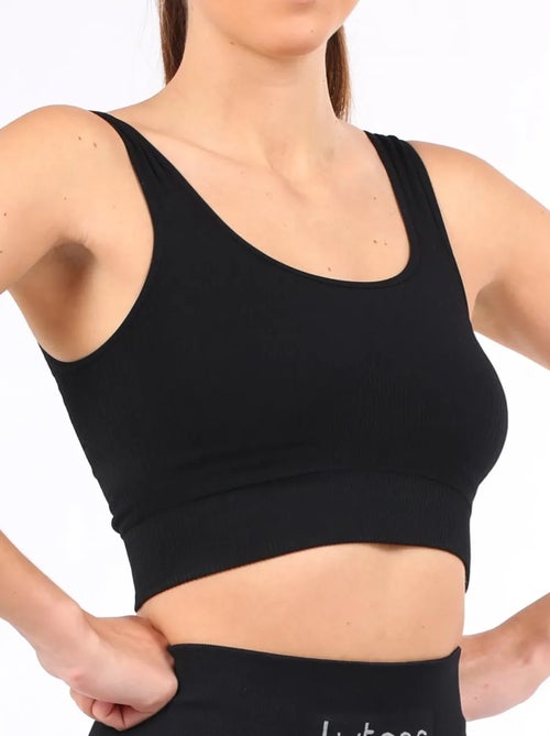 Brassière yogafit reafirmante - Kiabi Brassière yogafit reafirmante - Kiabi