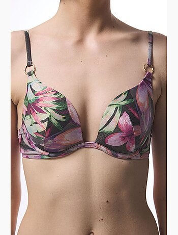 Briella intense push-up top de biquíni balconette penti