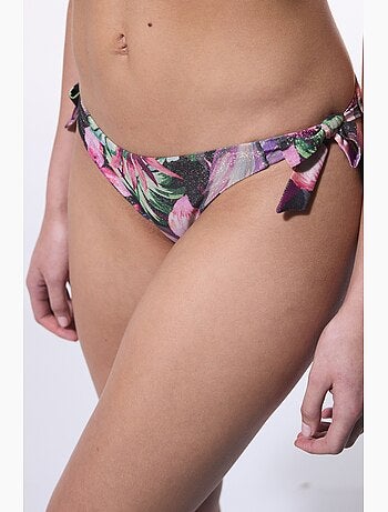 Briella parte de baixo de biquíni brasileira de cintura baixa floral penti