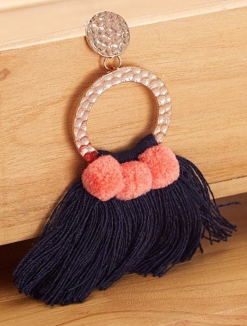 Brincos com franjas - Kiabi