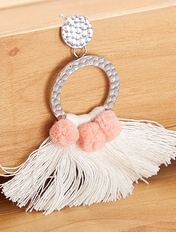 Brincos com franjas - Kiabi