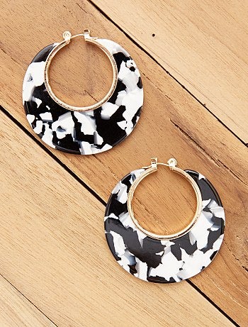 Brincos em resina - Kiabi